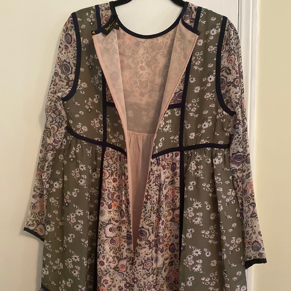 Juicy Couture patchwork floral print dress - Picture 5 of 8